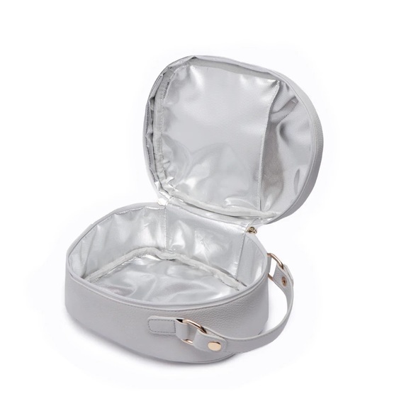 LULI BEBE MONACO SNACK BAG STONE GREY - Picture 6 of 16